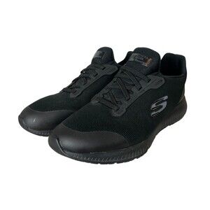 Skechers Work Women's Black Slip Resistant Shoes  Size 10  Slip-On Sneaker 77222